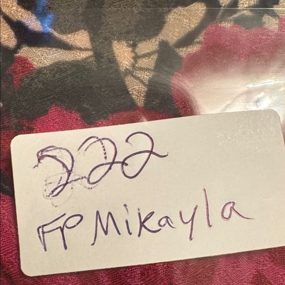 Free People Mikayla Floral Print Tunic Size XS NWOT - Picture 16 of 16